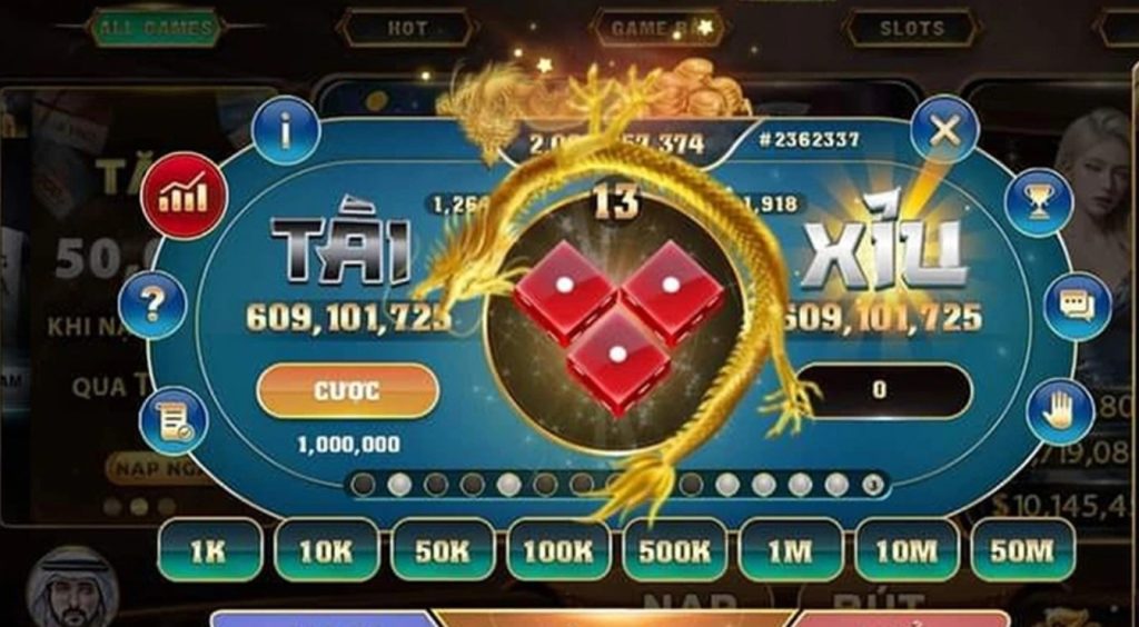 Đặt bộ ba đồng số trong tài xỉu 77Win