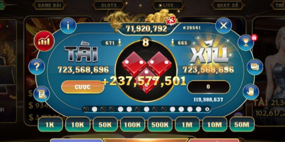 Bật mí những chiến thuật chơi tài xỉu xanh chín tại 77WIN